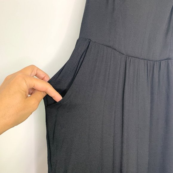 GREYLIN x Revolve Black Cece Sweetheart Cullote Jumpsuit Sz XS‎ - Picture 4 of 13